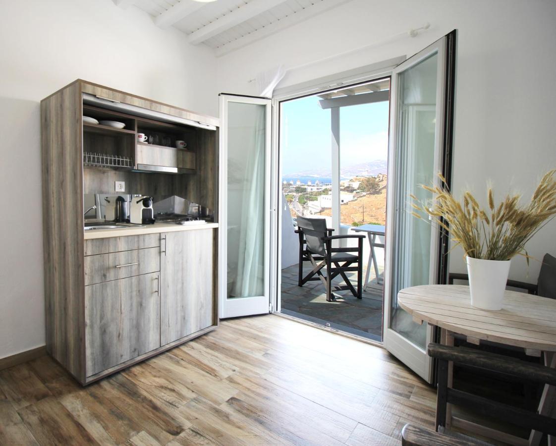 אפרטהוטל Mykonos Town Crystal View Mykonos מראה חיצוני תמונה