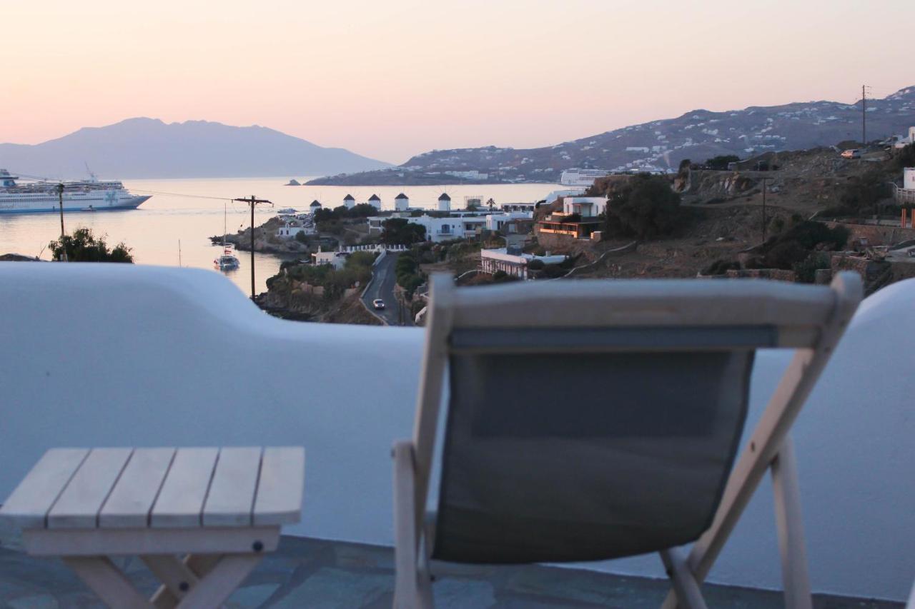 אפרטהוטל Mykonos Town Crystal View Mykonos מראה חיצוני תמונה